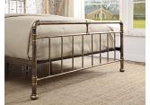 5ft KIng Size Retro bed frame. Antique Bronze metal frame. Industrial style 4